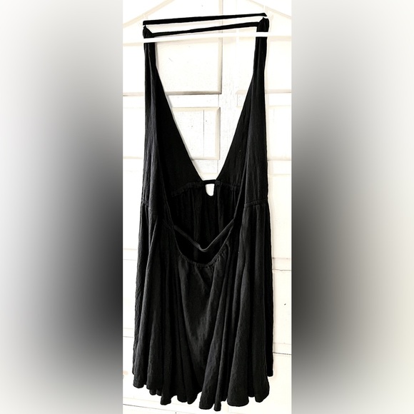 Free People Beach NWOT Emma Louise mini dress in black only size small - Picture 11 of 16